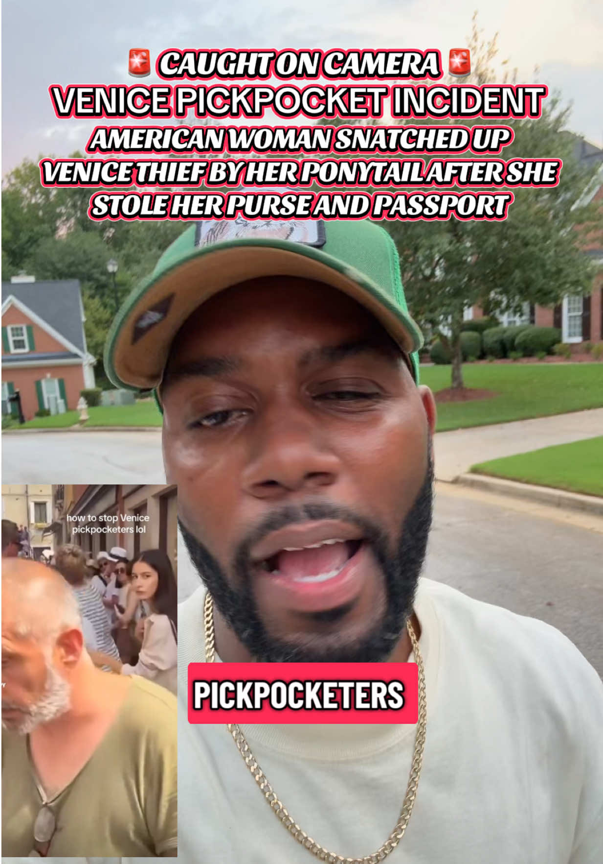 PICKPOCKET VENICE ITALY PONYTAIL SNATCHED FOR PICKPOCKETING AMERICAN 🚨 WOMAN #italy #venice #pickpocketing #travel #ponytail 