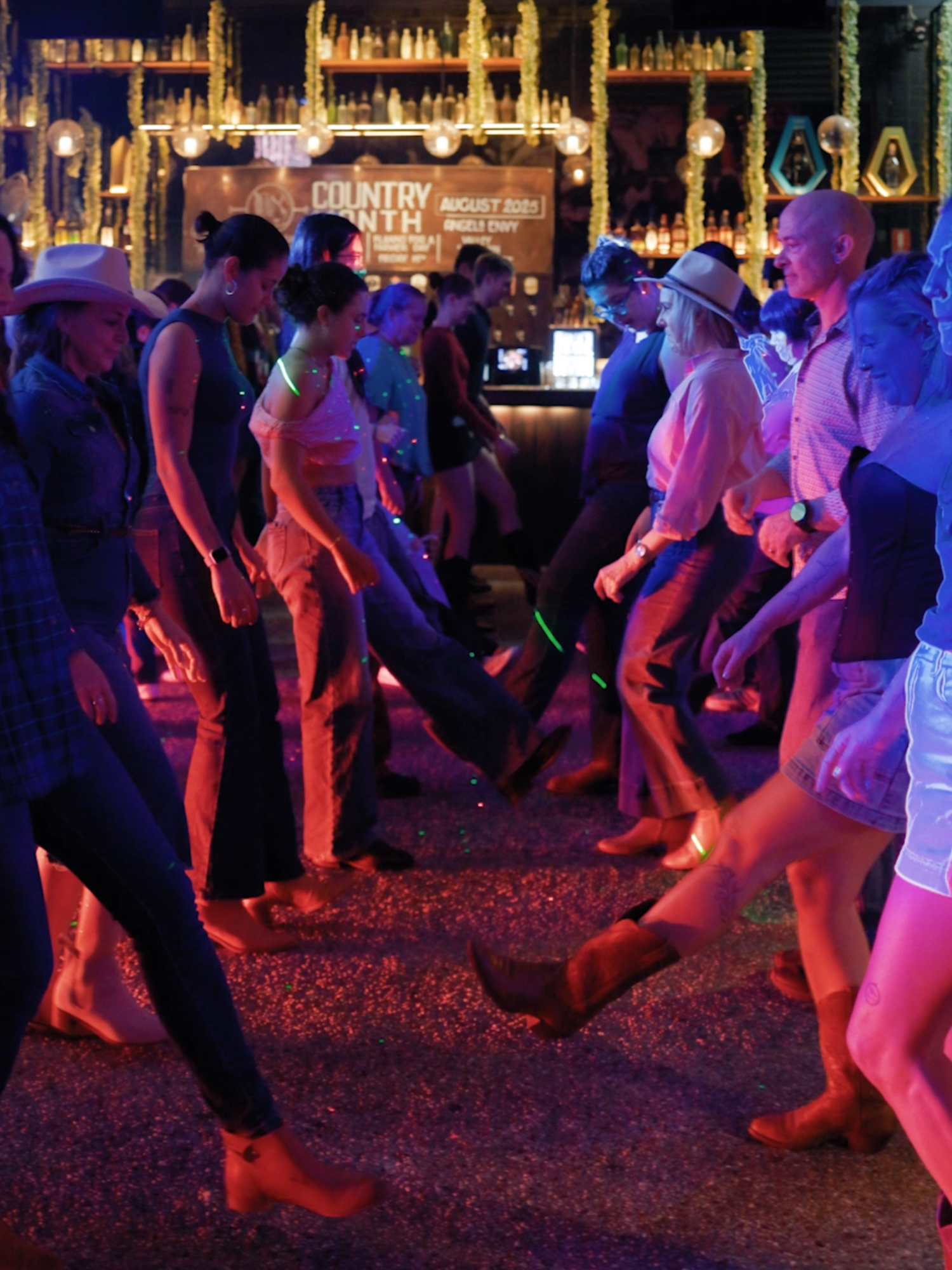 Boots on, music up, and the dance floor packed 🤠👢 Only 2 more chances to join @gillys Line Dancing at the Osbourne, including tonight from 6-9PM! It’s FREE, it’s fun, and it’s the ultimate Friday night vibe. 🔥 . #fyp #countrymusic #countrylinedancing #linedancing #linedancersoftiktok #linedancechallenge #countrysongs #cowboys #queensland #brisbaneevents