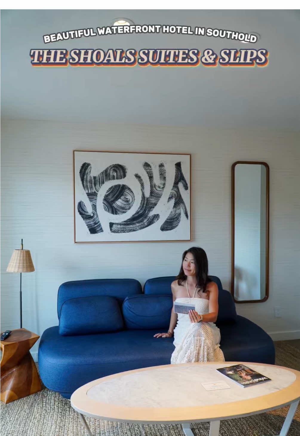 A perfect North Fork getaway 🐚🌊  I can’t recommend The Shoals Suites & Slips enough. Stunning views, complimentary breakfast, free bike rentals and beach passes. The rooms are modern and clean, and the Southold area is truly my favorite! We stayed in the Boardwalk Suite as a family for four and it was very comfortable! Book your stay soon! #longisland #southold #northfork #northforkli #travel  
