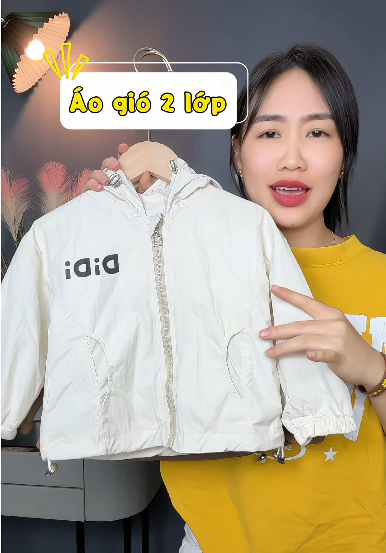 Áo đẹp đỉnh lun các bà ưiii #thoitrangbegai #thoitrangtreem #aogiochobe #aogio #maym52mevoi 