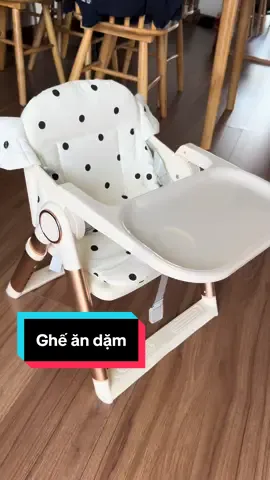 Ghế ăn dặm cho bé 6 tháng. Màu siêu yêu #baby #andamcungbe #blw 