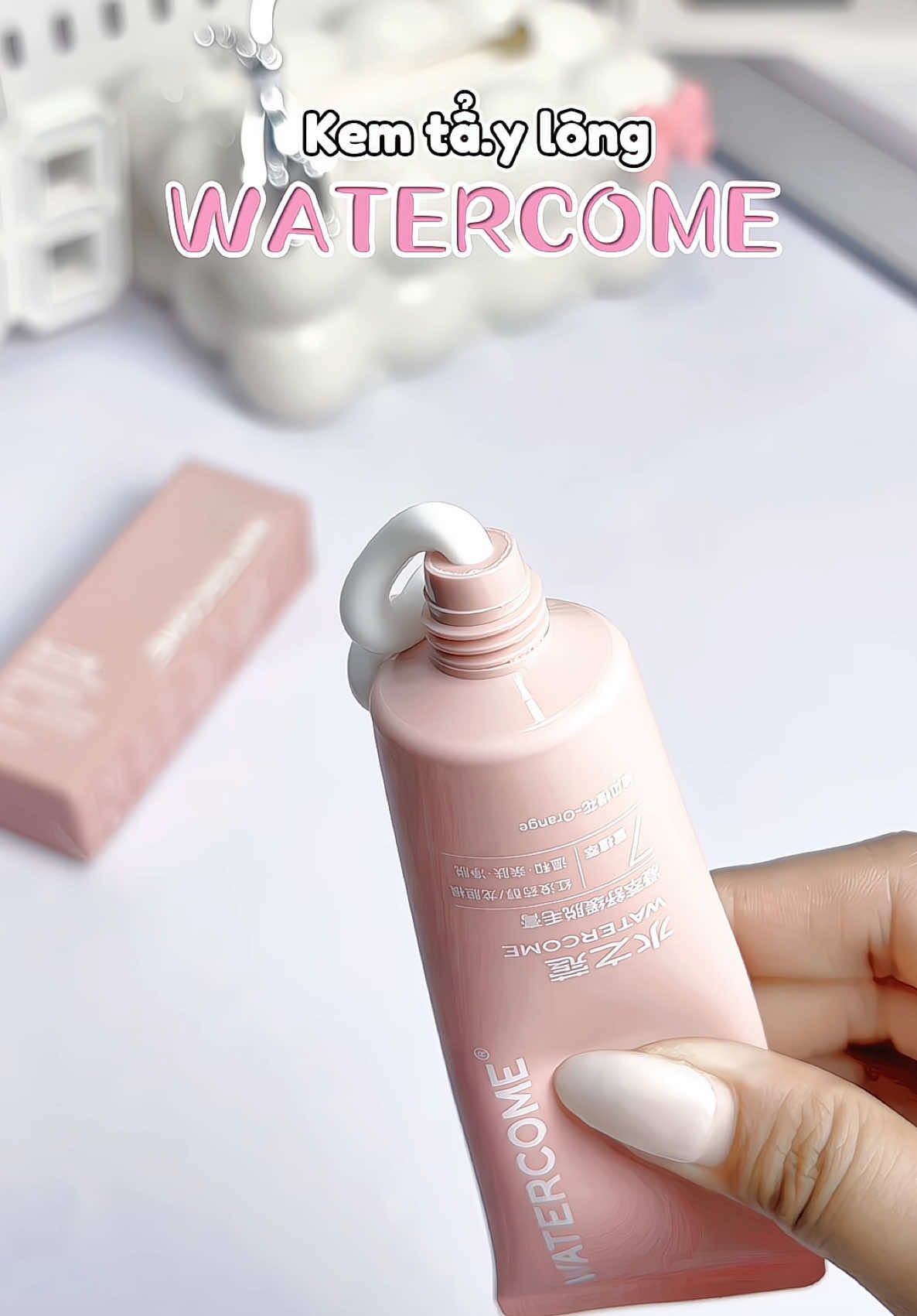 Kem tẩy lông nhanh gọn kh đau rát WATERCOME #kemtaylong #watercome #kemtaylongwatercome #goclamdep #xuhuong #viral #trending #fyp #foryou #unboxing #lin203 #muataitiktokshop 