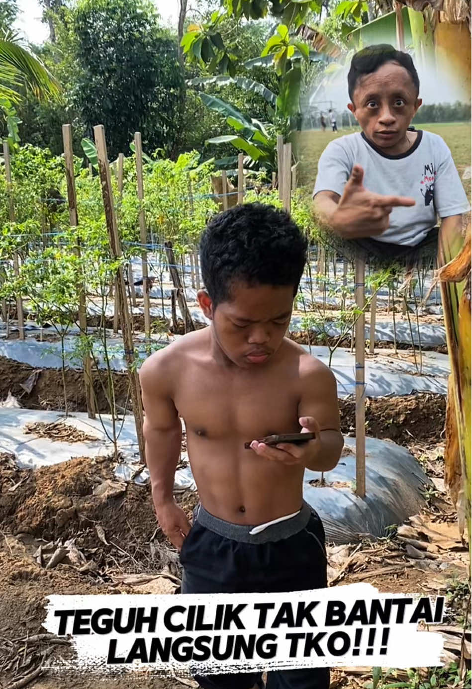 AKU LO BADANKU BESAR APALAH BADAN @Teguh Cilik KECIL SEPELE!!!!😡🤬 #tiyanrakyatkecil #shadukjotos #herobondangemoy 