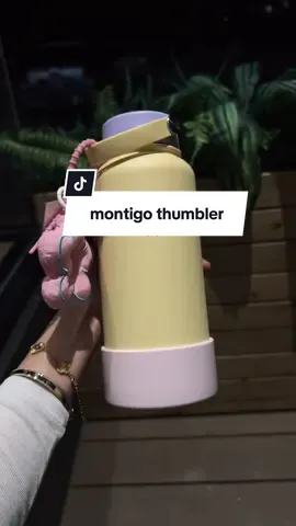 thumbler form @Montigo nie tak pernah mengecewakan! tahan sejuk dan panas 48jam tau! 