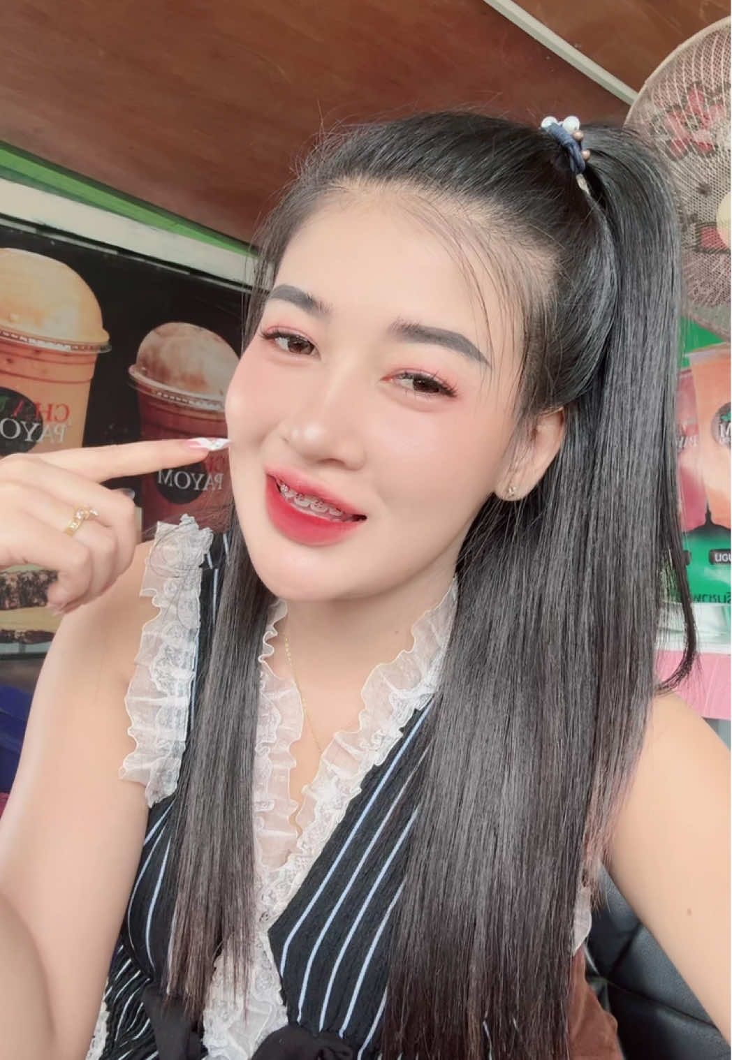 ใจไม่ค่อยดี 😚😝 #รีวิว👩🏻 #แม่ค้าขายน้ํา #ชาพะยอม #นครศรีฯ 