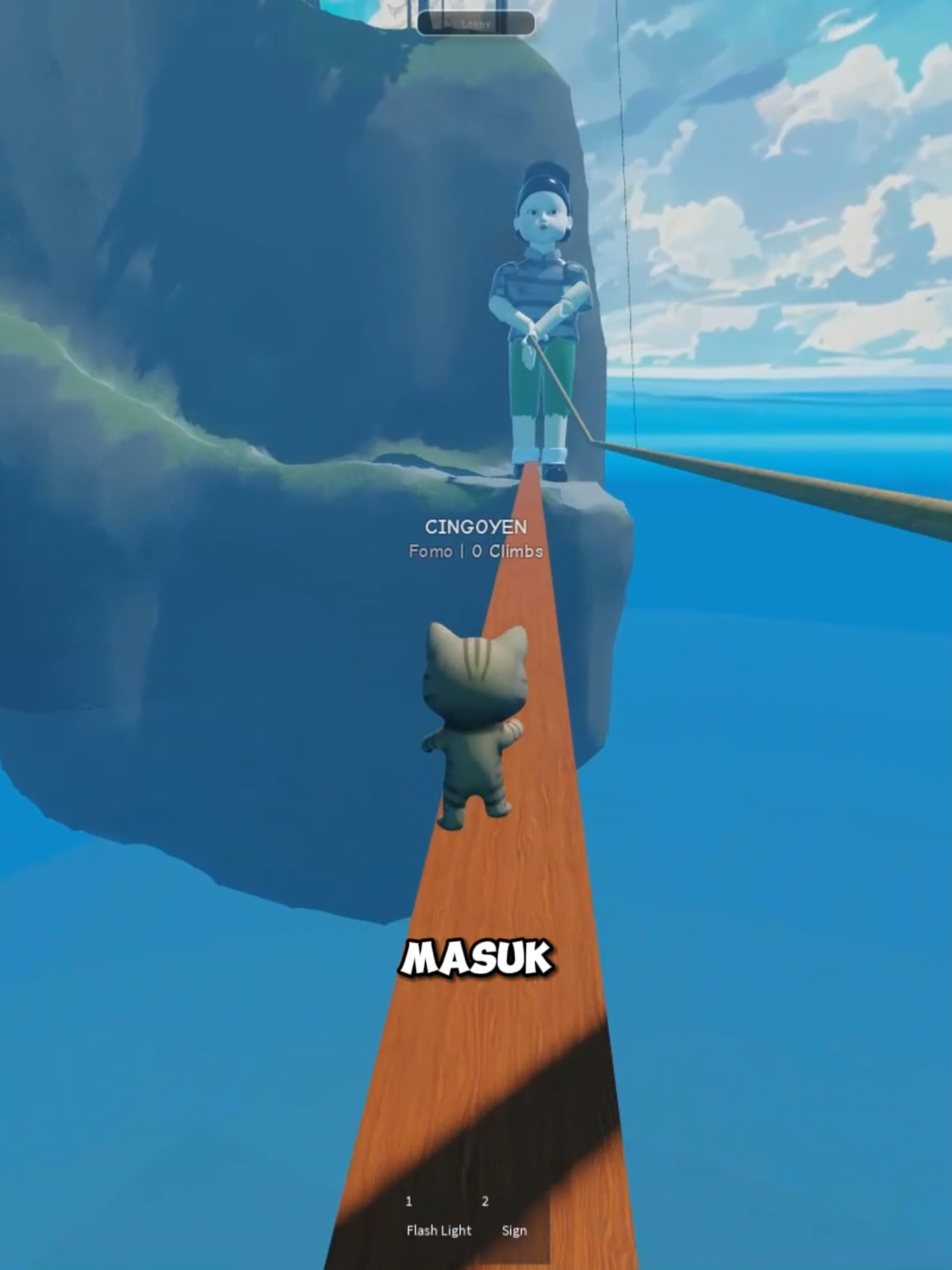 Bagian 2 | tebing apa iniiii #roblox #indonesia #fyp
