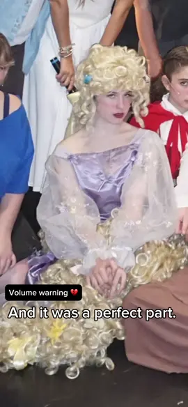 My 2nd doesn’t have a TikTok yet. But she shared this in her socials and I thought it was hilarious. Enjoy. #soprano #musicaltheatre #intothewoods #rapunzel #MentalHealth 