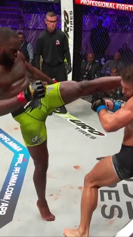 HEADSHOT DEAD! Fabian Edwards turns the lights out and wins the 2025 PFL World Tournament Middleweight Title #PFLWorldTournament #pfl #championship #mma #ko 