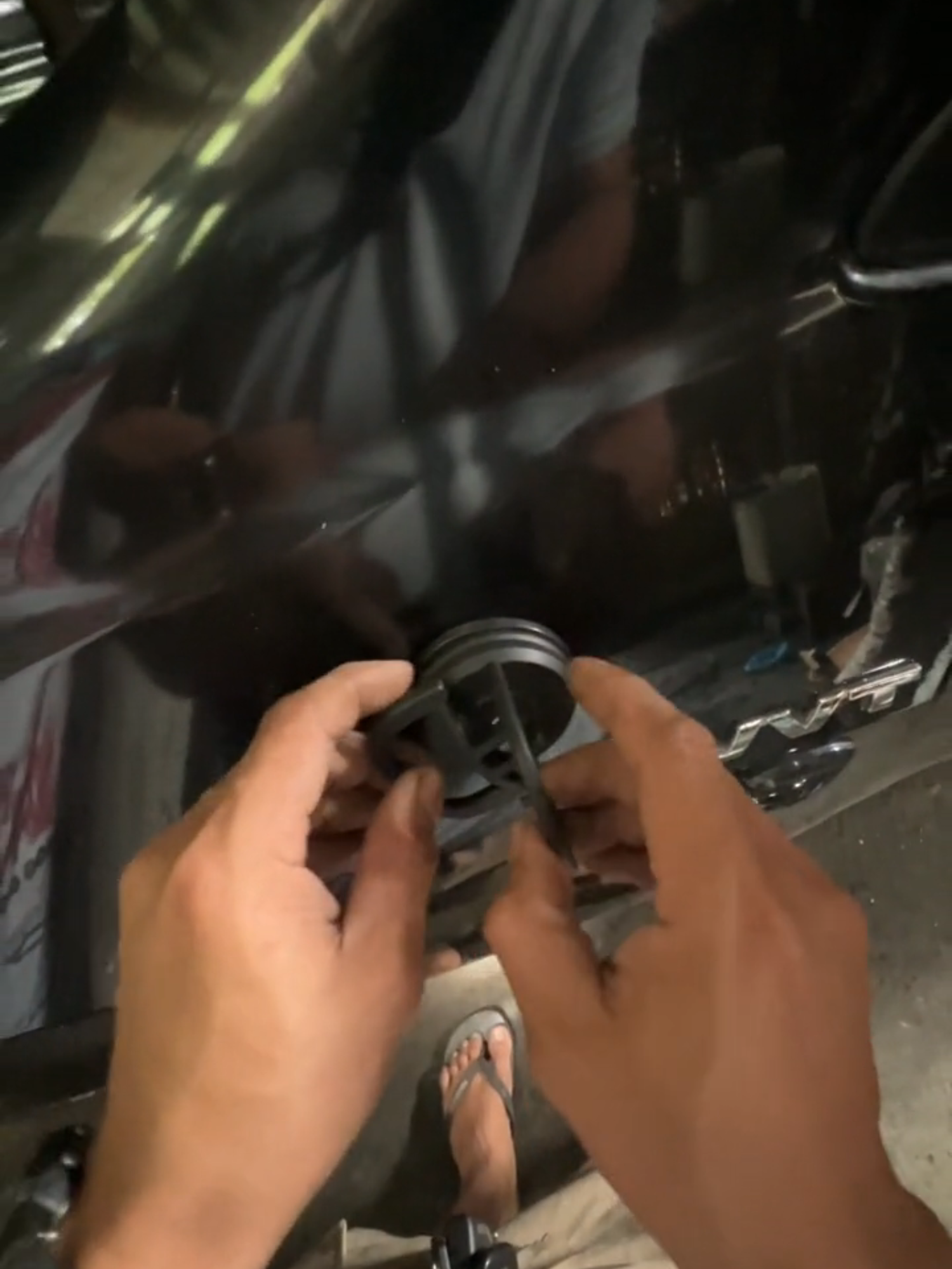 MADALING SULOTION SA YUPI NG SASAKYAN MO #pdr #carhacks #autobody #dentrepair #paintlessrepair