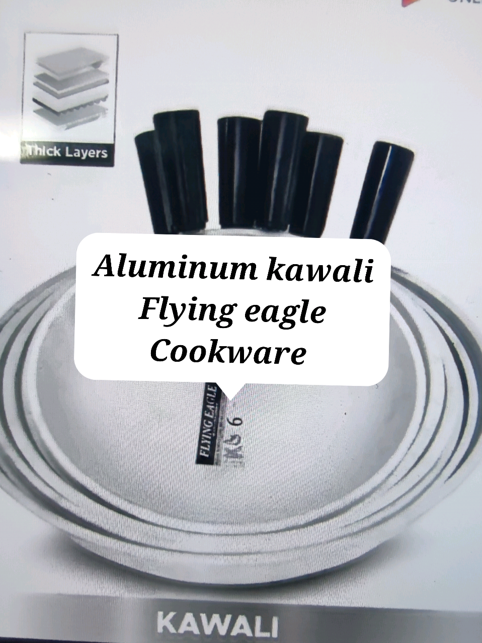 grand eagle kawali cookware #kawali #aluminumkawali #aluminumcookware #eaglekawali #cookware 