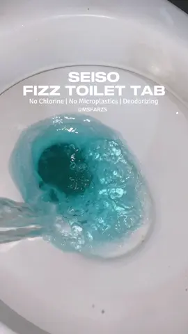 ✨ Goodbye germs, goodbye odor! Hello Seiso+ Japan 💙 Instant linis, instant fresh! 💨 #seiso #fizztoilettab #toiletcleaner #toiletclean #seisofizztoilettab 