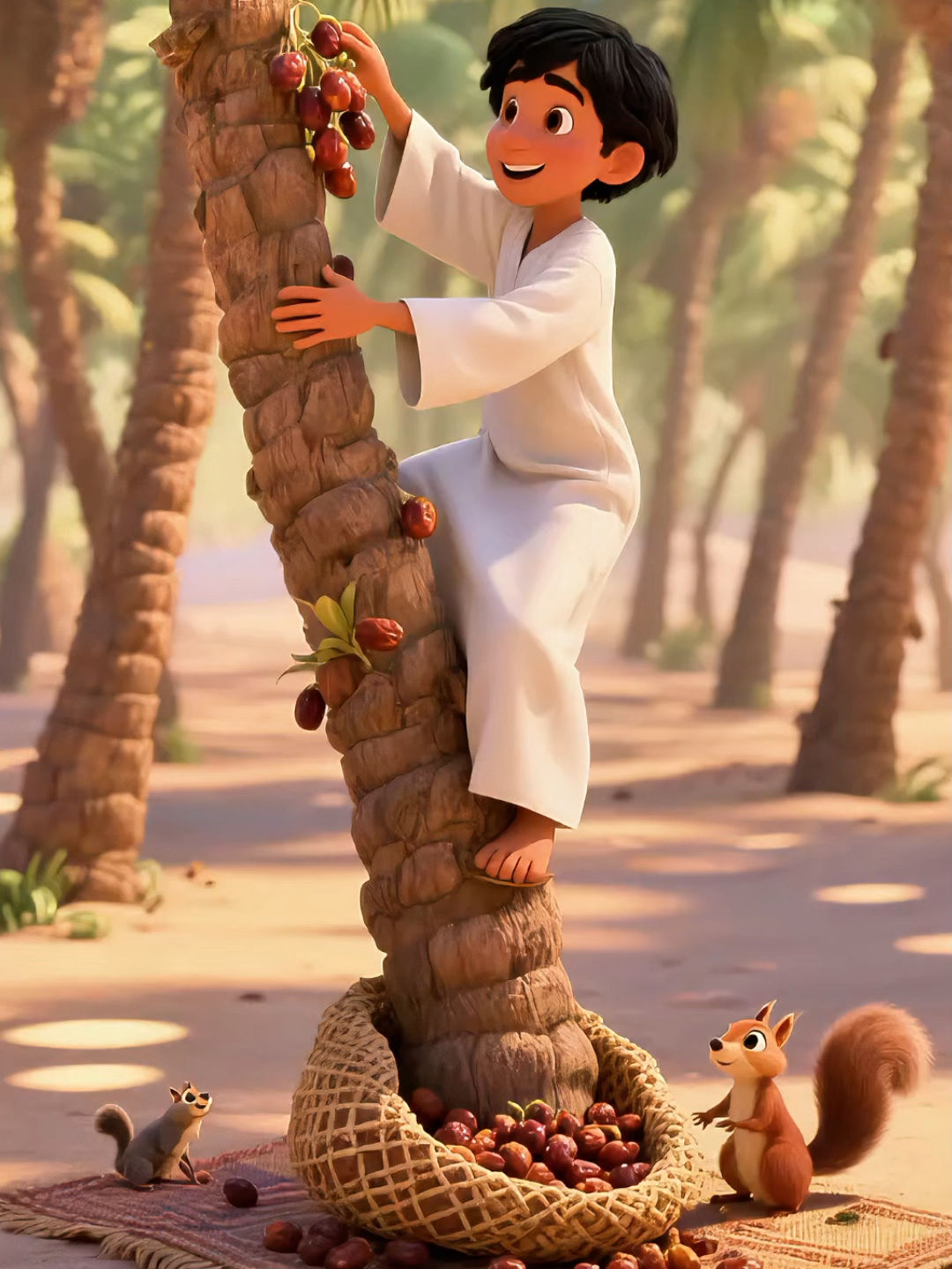 🌸 هيا نشكر الله على كل ما أعطانا! 💕 #كرتون_اطفال #اللغة_العربية #للأطفال #اغاني_اطفال #أناشيد_دينية #beebo