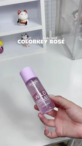 chai body mist Colorkey Rosé thứ 2 cụa tui nè✨#mytamnunbox #colorkeyrosé #wildviolet #bodymist #colorkey 
