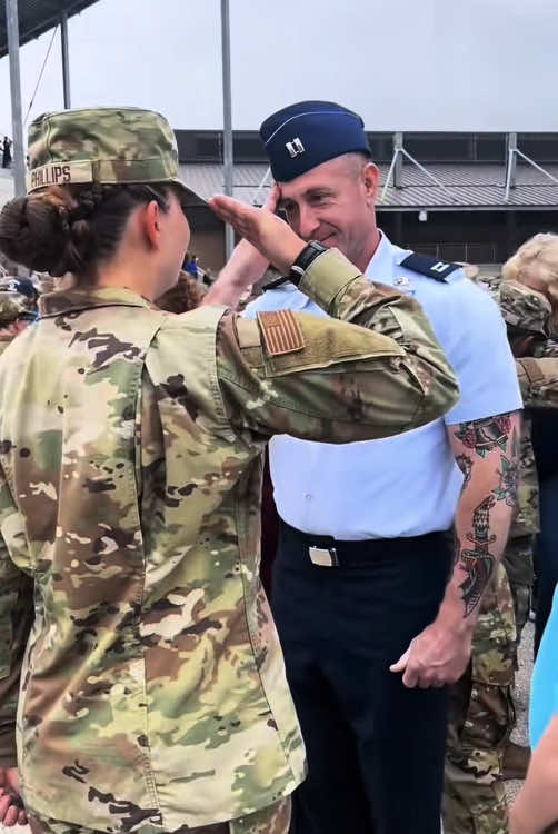 Soldiers reunited with their families after training #usaus #respect #reunion #familythings #familytime #surprise #fyp #tiktok 