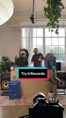 Some BTS from the vinyl session that turned into a time machine 90s hip-hop + R&B forever: your friends spin vinyl and suddenly it’s a whole documentary 🎥😂   #VinylTok #VinylCommunity #DJLife #RecordCollectors #behindthescenes 