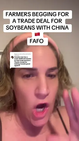 Replying to @Look at the real truth. FAFO farmers are BEGGING for a trade deal with China for soybeans! #fafo #farmersoftiktok #tradewar #soybeans #agriculture @Will Westmoreland  