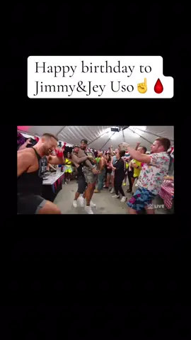 Happy 40th birthday to The Usos☝️🩸  #theusos #jimmyuso #jeyuso #happybirthday #wwetiktok 
