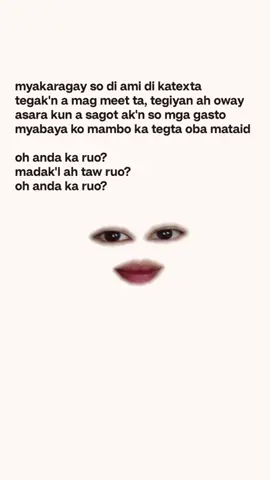 #MakeAFace #maranaolyrics #maranaosong #maranaotiktokers🇵🇭🥰 #makeitviral 