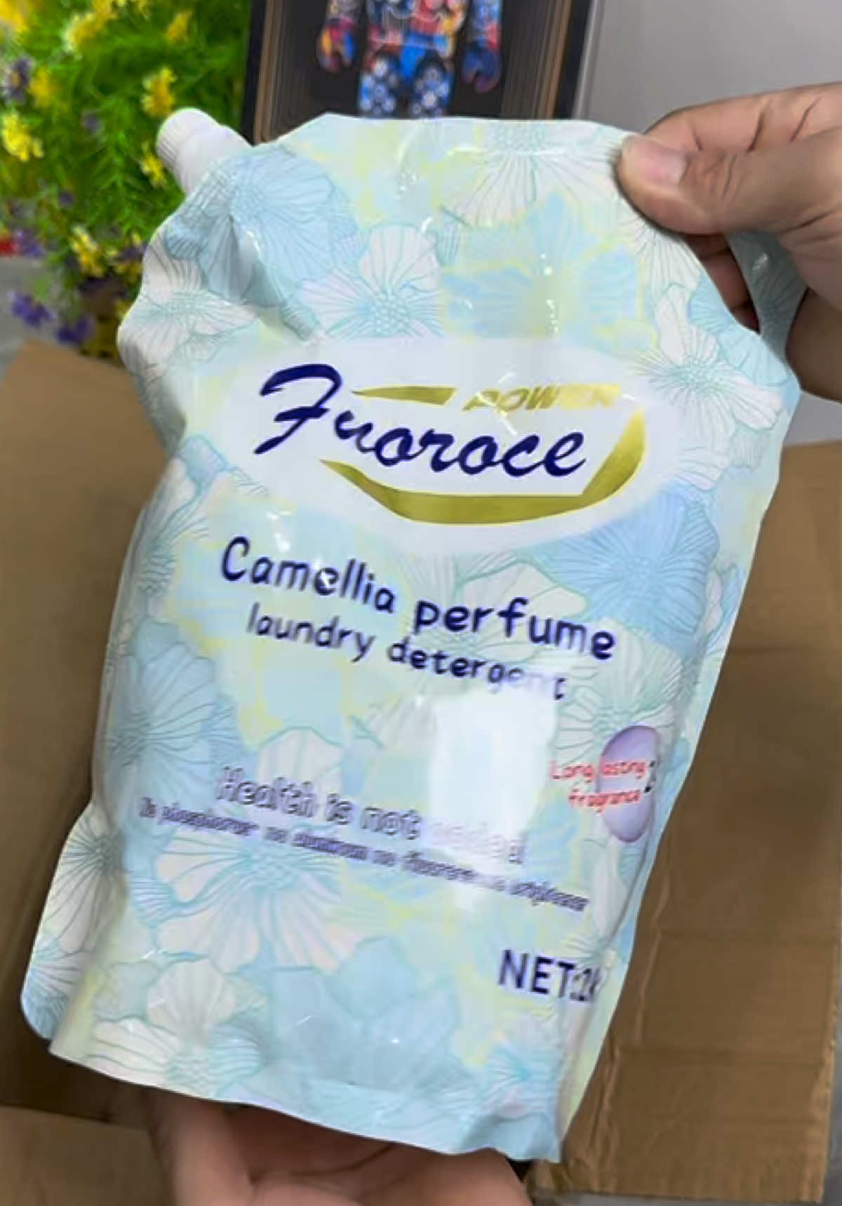 1 thùng 4 túi 8 lít Nước giặt xả Fuoroce #emkieutaphoa #nuocgiatxa #nuocgiat #nuocgiatfuoroce #fuoroce
