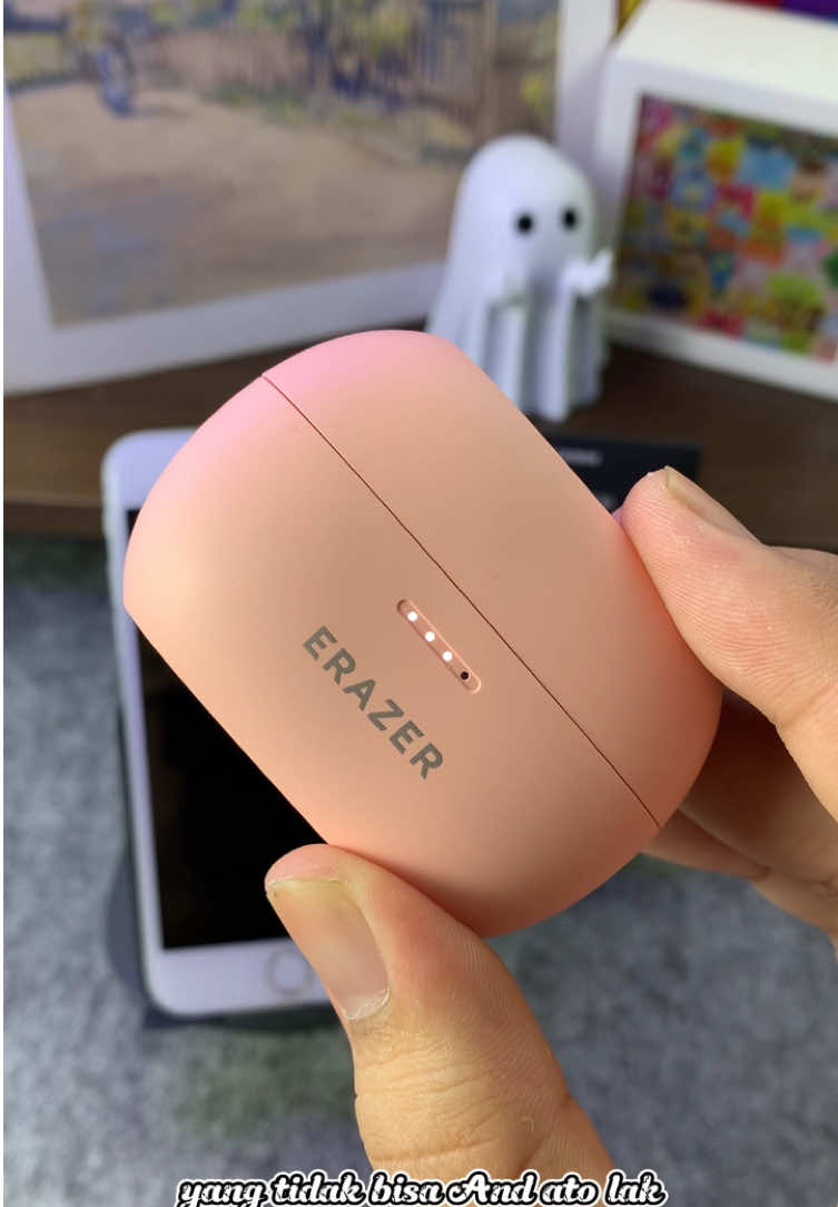 Siapa yang tahu nikmatnya bebas kabel?🤩 #earclip #twserazer #xf39 #twsmurah #wirelessearphone #translationearbuds #openearheadphones #foryoupage❤️❤️ #summervibes☀️ #belisekarang 