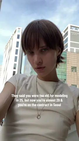 Уже мой 5 контракт 🤞 #seoul #modeling #model 