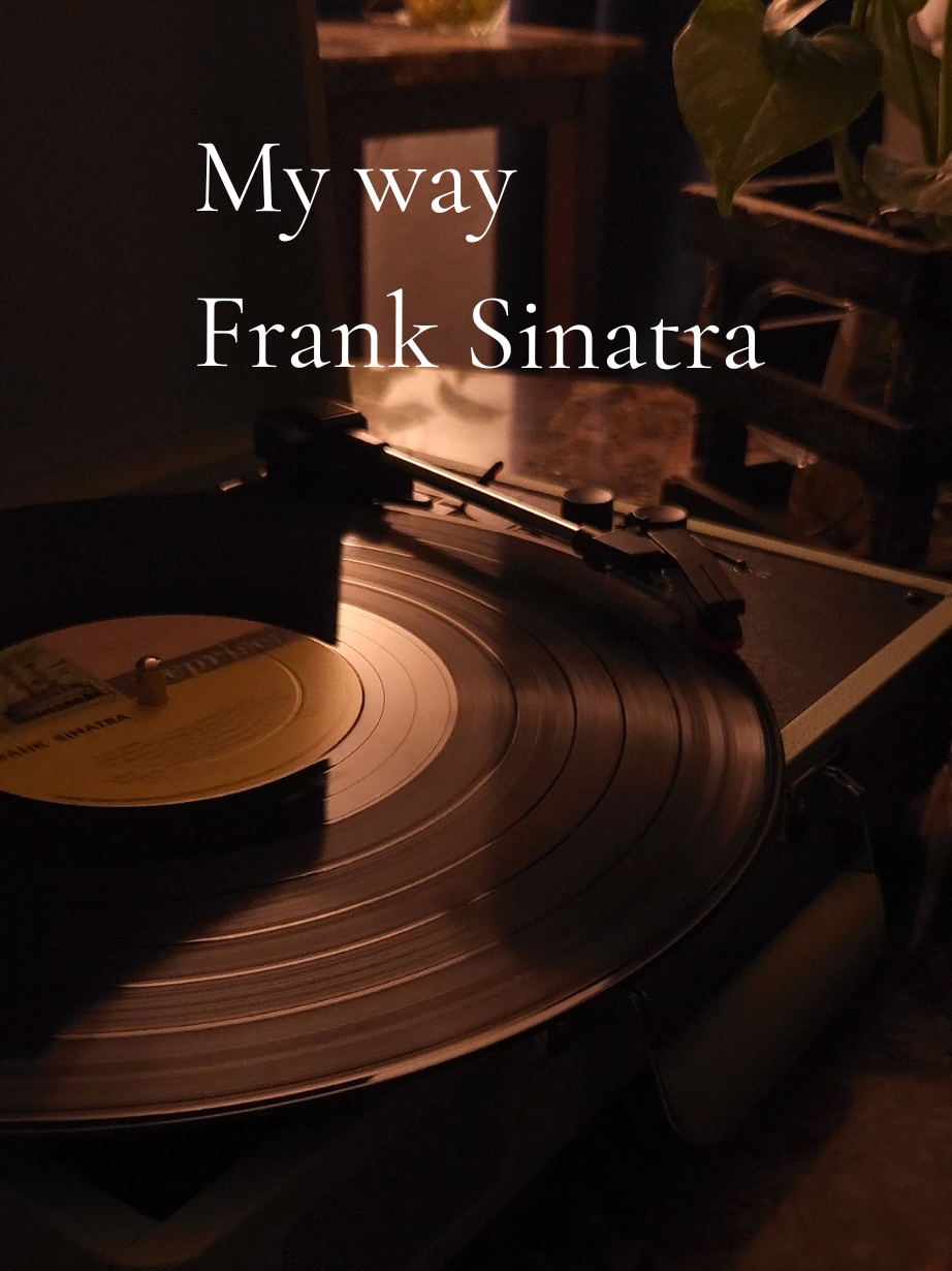 My way - Frank Sinatra  pt. 1 #vinyl #foryoupage #foryou #fyp #viral 