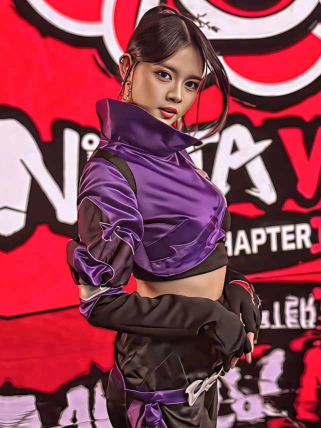 dia cosplay apa guys? #christyjkt48 #angelinachristy #jkt48 #fyp 