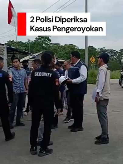 Polda Banten memeriksa 2 anggota Brimob yang diduga ikut mengintimidasi serta mengeroyok jurnalis dan pegawai Kementerian Lingkungan Hidup (LH), Kamis (21/8). Creator: 20D #pengeroyokan #penganiayaan #detikcom