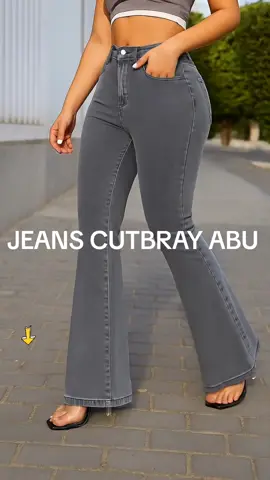 JEANS CUTBRAY ABU ABU #jeanscutbray  #belilokal #fyp 