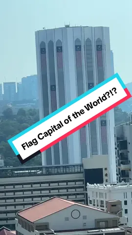 Talk about national pride! Nothing wrong with it! #niftyworld #malaysia #kualalumpur 