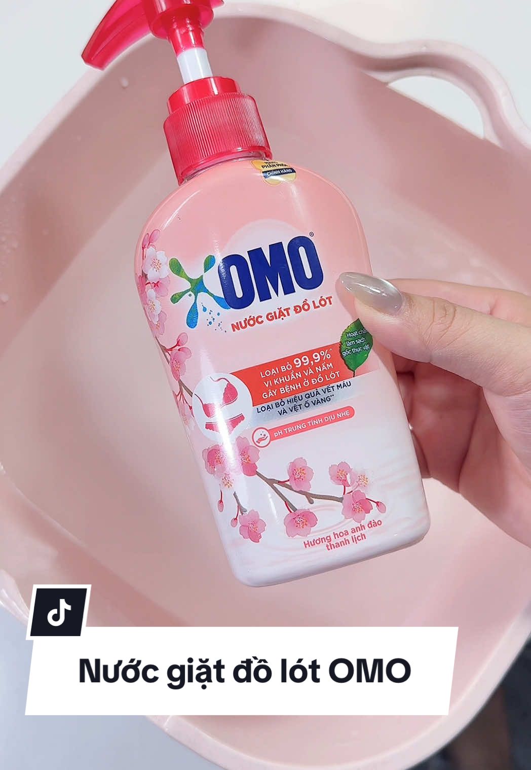 Từ ngày có em nước giặt đồ lót thấy nhàn hẳn #hoptaccungunilever #cleaninghacks #CleanTok #nuocgiatdolot #reviewcamoi 