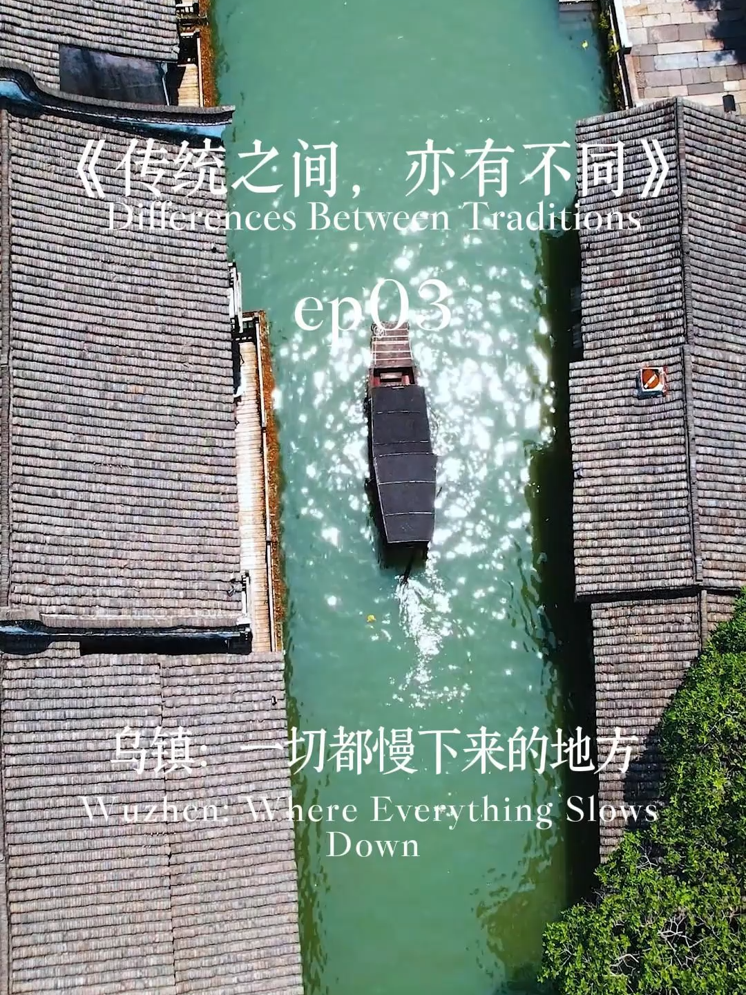 《传统之间，亦有不同》EP03：乌镇：一切都慢下来的地方 Differences Between Traditions EP03: Wuzhen: Where Everything Slows Down #Instagramer #PhotoSpot #ExploreChina #TravelTok #Photographer #ChinaTravel #Summerholiday #Travel2025 #中国旅游 #乌镇 #wuzhen