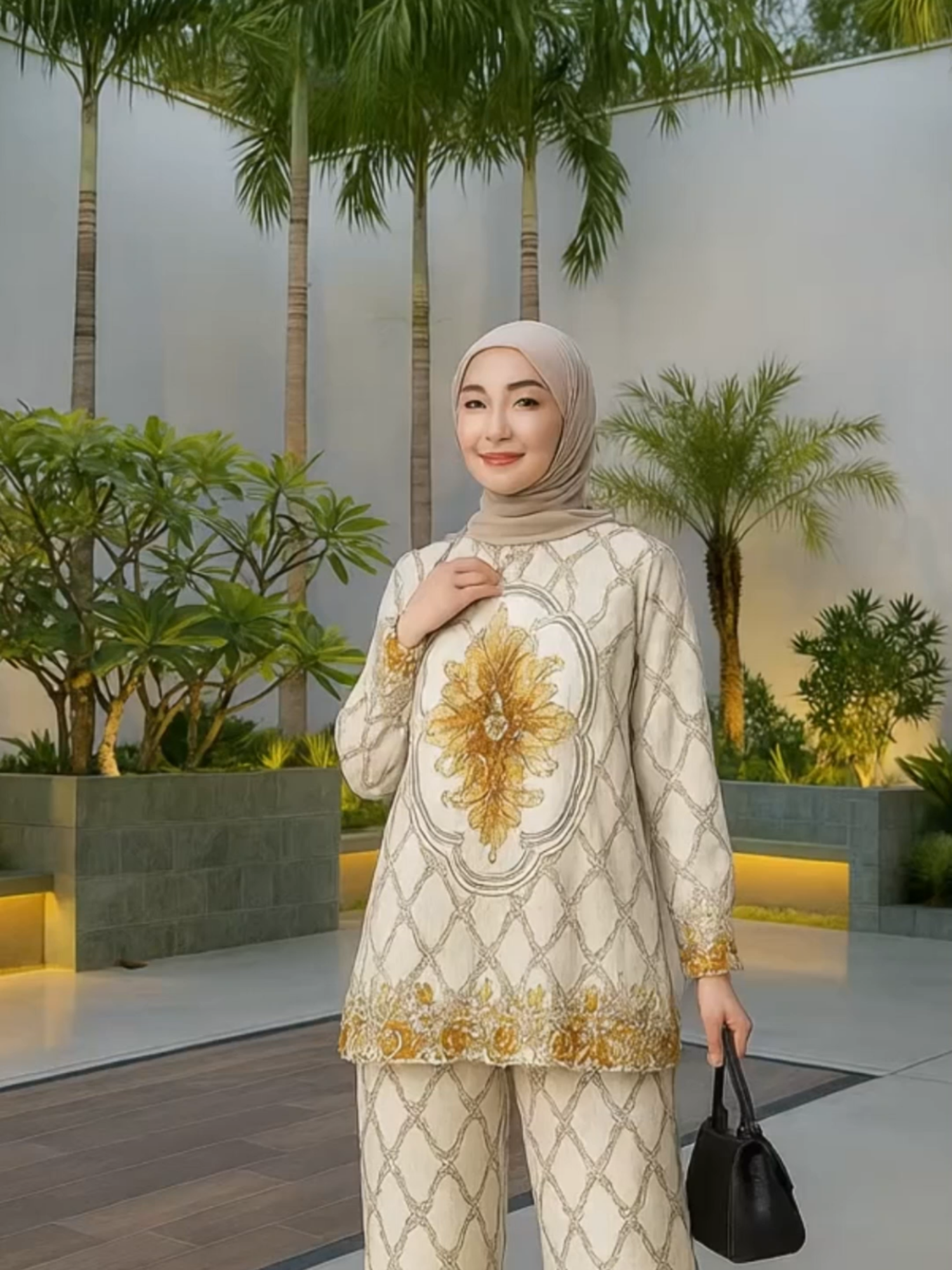 One Set Devina Rayon Busui Set#oneset #setelanwanita #daster