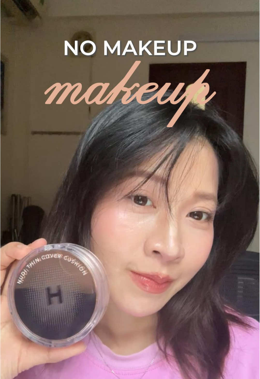 Em phấn nước mỏng tang, lại dưỡng ẩm phù hợp cho mấy bà makeup daily nè #BeautyWorld #Hanskin #Cushion #Makeup #CushionNudiThin 