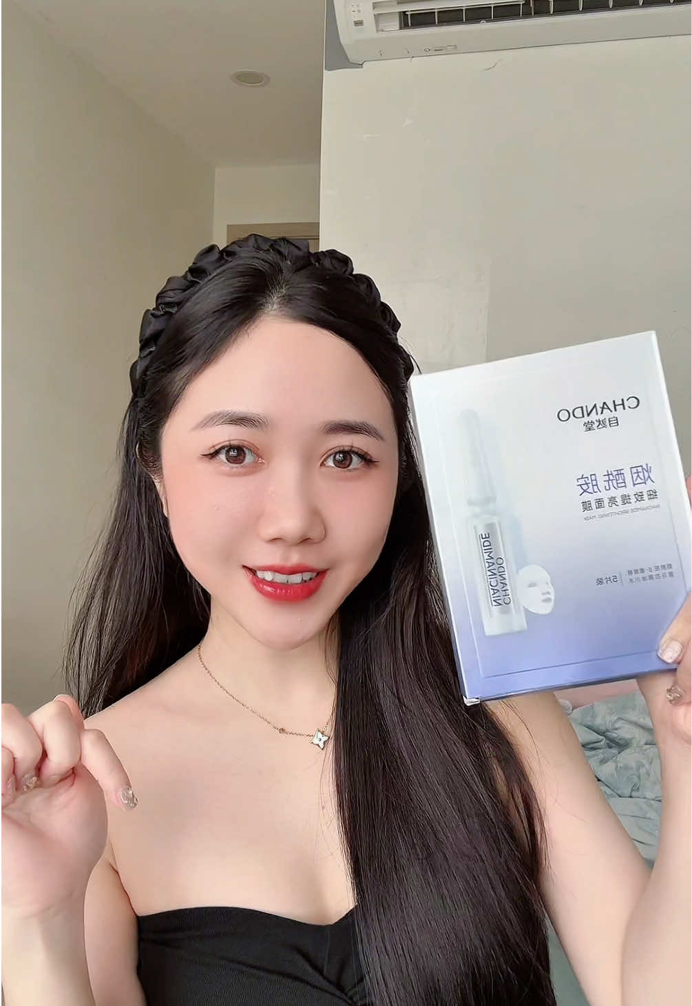 Mặt nạ thảo dược Chando đang sale hời quá lunn nè😚 #matnagiay #mask #chando #matnaduongda #matna 