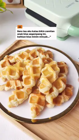 Bikin 3 menu cemilan anak , praktis banget. Cuma pakai 1 alat aja moms. Aku pakai 3in1 sandwich & waffle maker dari @Clovertec Cooking @Clovertec Appliances  Bisa buat aneka kreasi makanan seperti sandwich waffle, pancake, martabak, kebab, dan lain-lain. - Dilengkapi 3 cetakan yang bisa dilepas pasang (roti Sandwich, pancake ikan & wafle) - Elemen pemanas atas & bawah untuk Matang - Desain estetik yang modern dan mudah dibawa  #5menitMatang #WaffelPancakeSandwich #ClovertecAlatDapur #Clovertec #bungeopang    