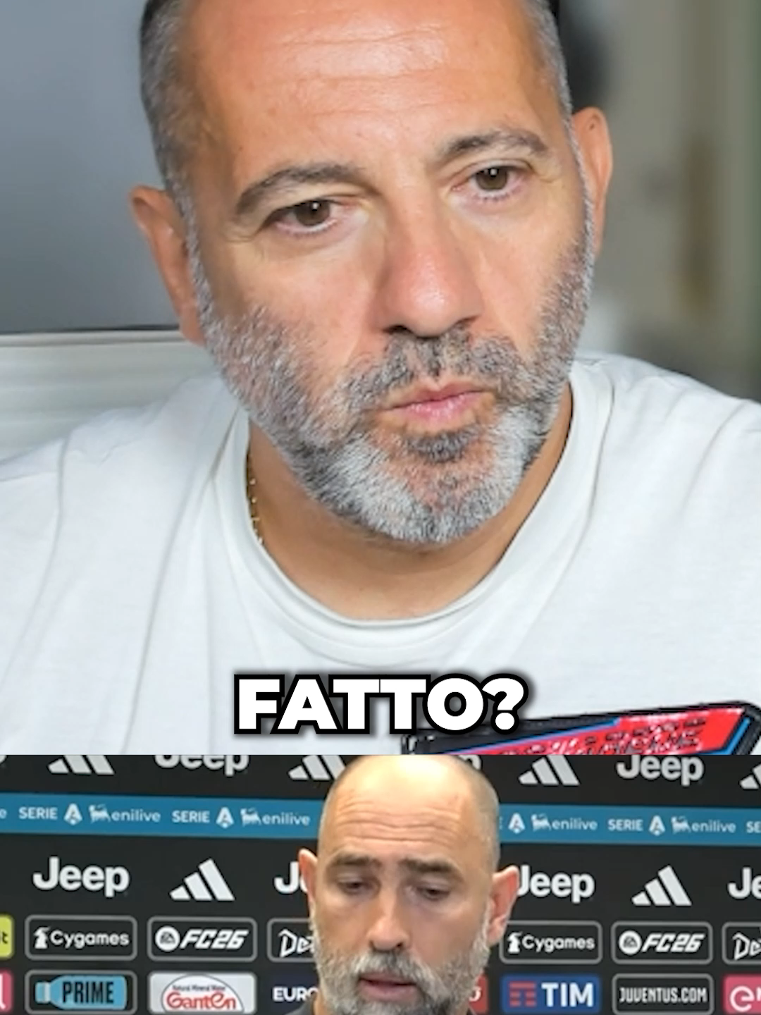 Tudor da motivatore a disinnescatore 😬⚫ il linguaggio del corpo lo tradisce #Juventus #Tudor #publicspeaking #analisi #retorica | 💬 Vuoi scoprire tutto quello che è successo nell'amichevole della Juventus all'Allianz Stadium? Guarda il video completo sul mio canale YouTube @Panoz4u: https://youtu.be/Hlt2BmNRvqw