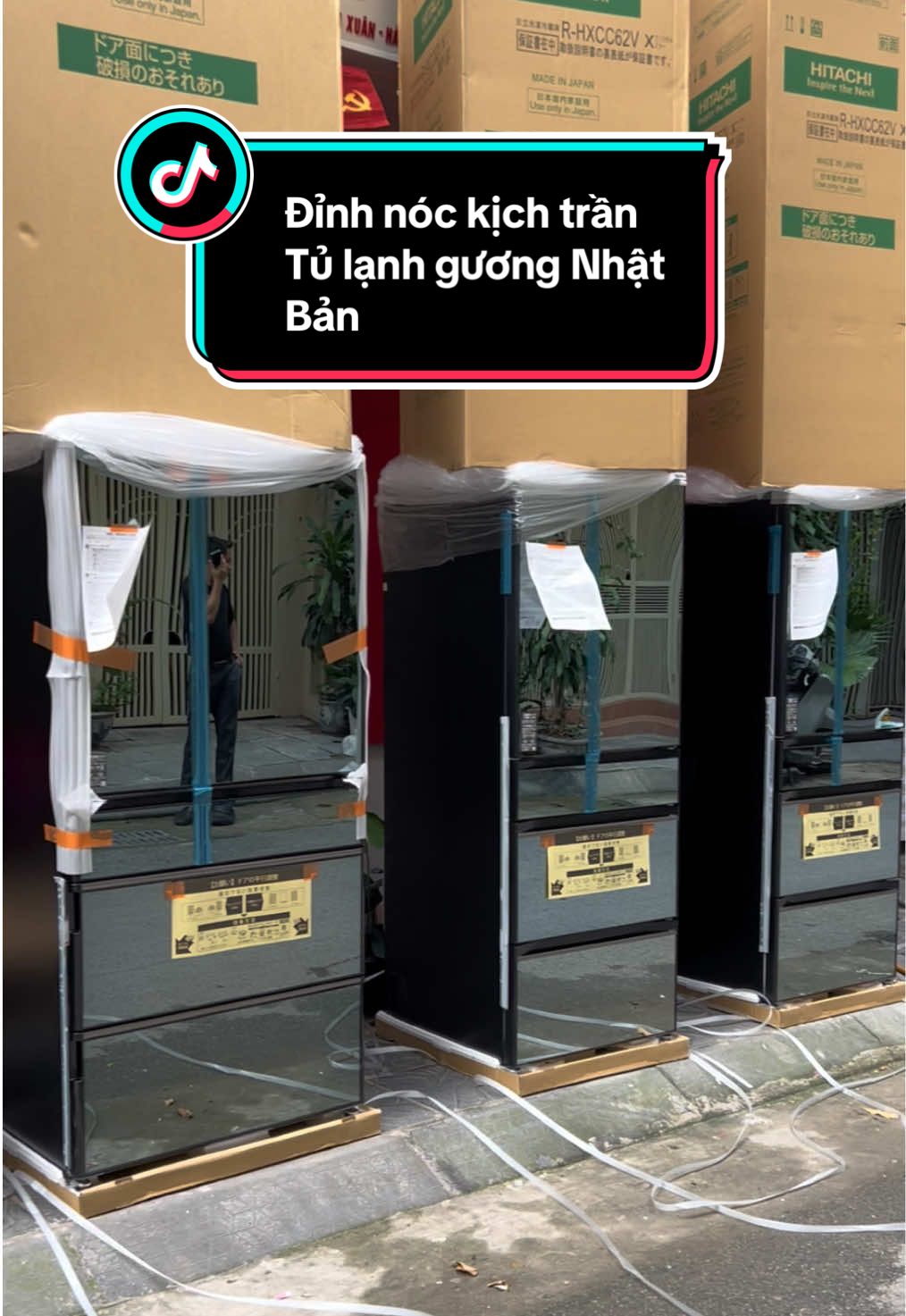 Tủ lạnh nội địa Nhật. Đỉnh nóc kịch trần. #xuhuong #tulanhhitachi #hitachi735L #hitachiwxc74x #reviewtulanhnhat 