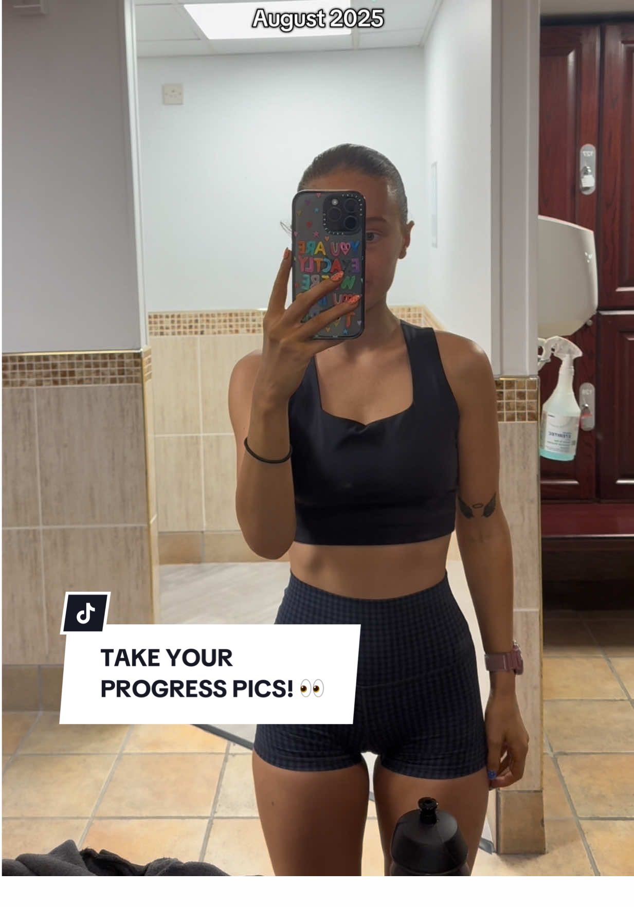 8 month gym transformation - proud of my progress! 💪🏼 #gymgirlsoftiktok #GymTok #gymtransformationcheck #Fitness #GymLife 