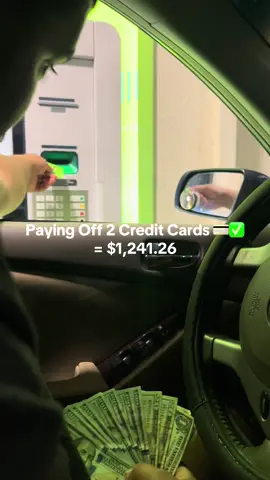 This past weekend we paid off 2 of my boyfriends credit cards ($1,241.26 of credit card debt) 🥳🎉 Now time to pay off 1 loan and my 2 credit cards 😌 #Budgeting #savingmoney #debt #debtfree #fyp 