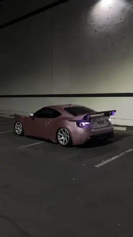 mid tiktok 😵‍💫 . -taillights from Lonzowerks on IG -heritage heart wheels -326power wing . . . . . . #toyota86 #hellokittycar #pink #bagged86 #jdm  