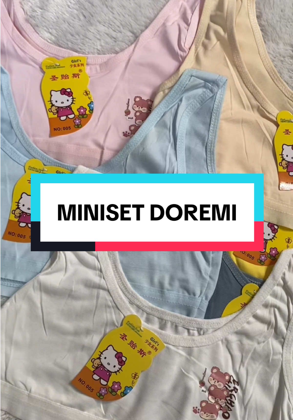 miniset anak tanpa busa lucu polll #minisetanak #miniset #fyp 