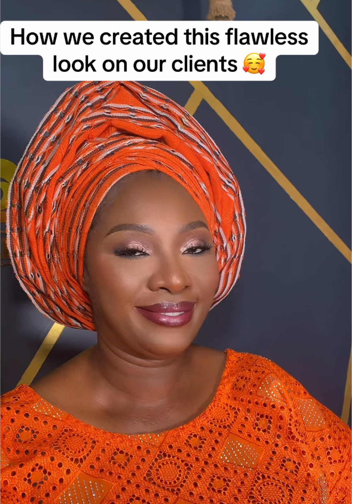 RIGHT MAKEUP PROCESS ON A DARK SKIN…. . . #processmakeup #goviraltiktok #makeupartistinasokoroabuja #fashion #latestupdates 