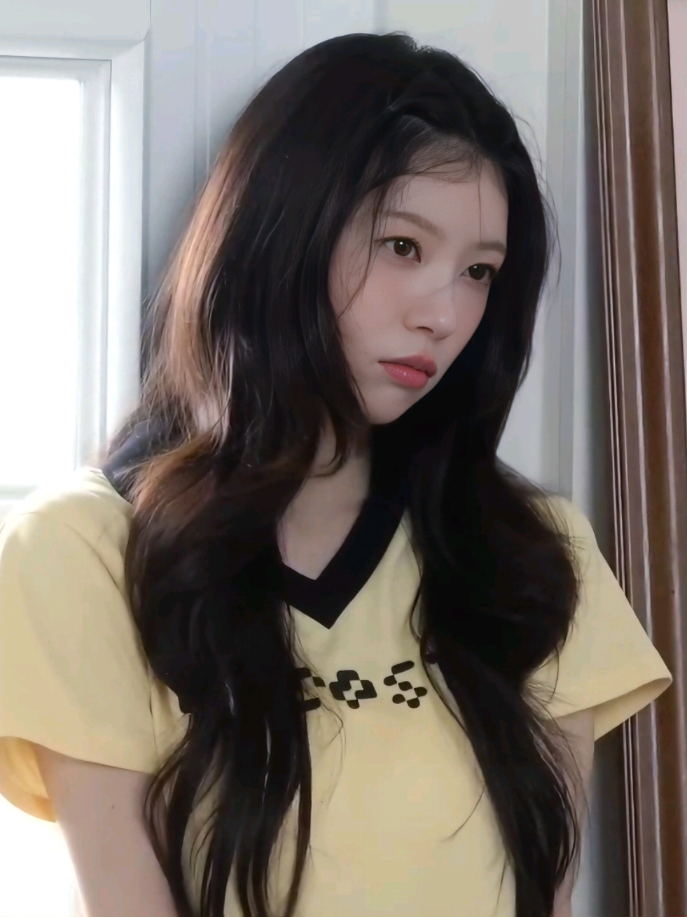 Cantiknya 🫠✨, Moka photoshoot LACOSTE. (Bloodline - Ariana Grande 🎶) #moka #모카 #illit #kpopedit #illitedit 