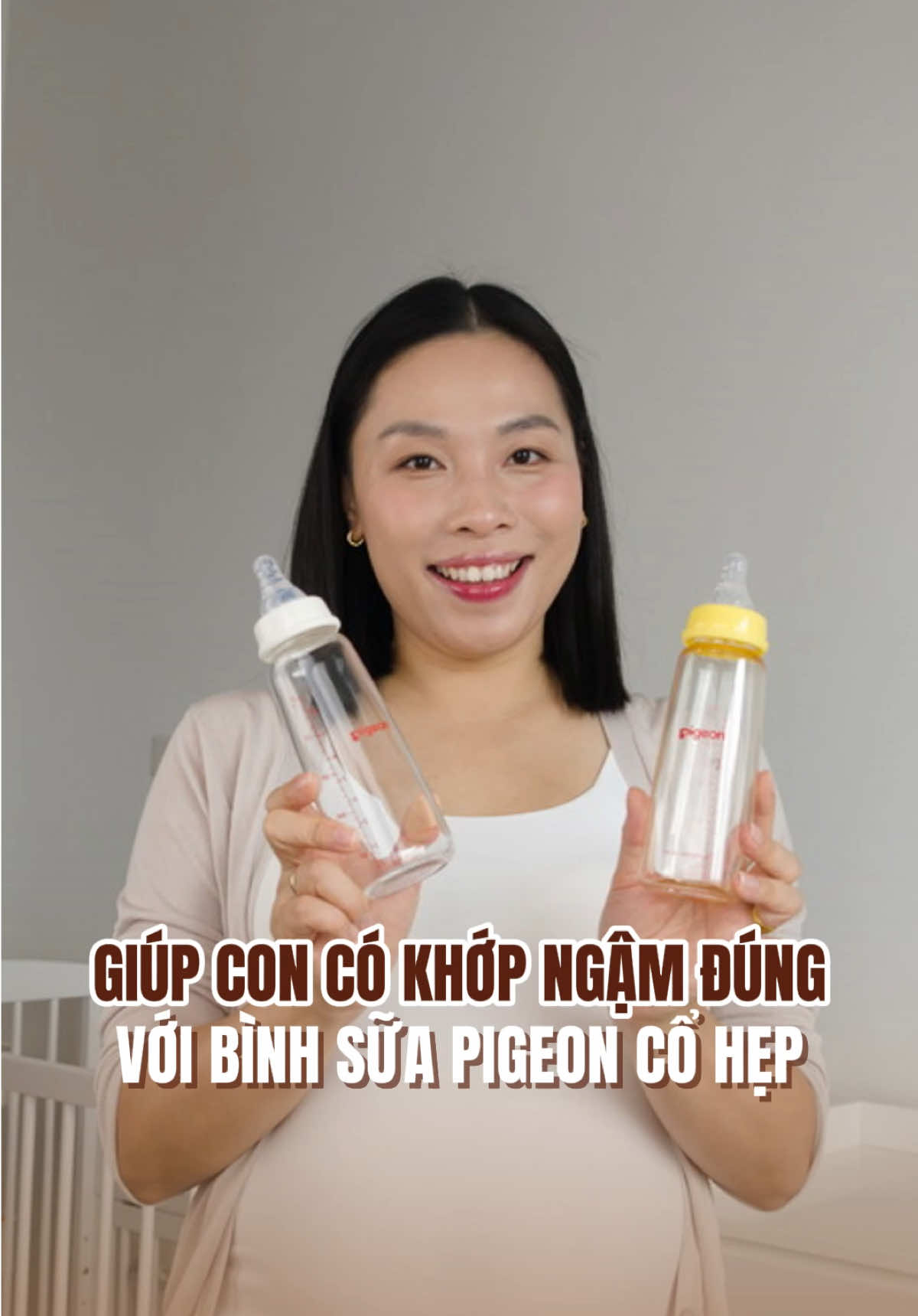 Một chiếc bình mà Diệu Hoa đã trải nghiệm trên nhiều em bé và nhận thấy rằng bình này giúp các bé có khớp ngậm tốt hơn, các mẹ có thể trải nghiệm thử nhé#doandieuhoa #mevabe #binhsua #pigeon 