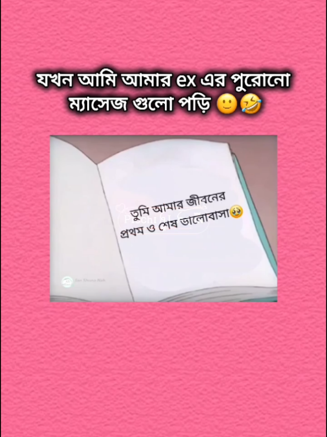 যখন আমি আমার ex এর পুরোনো ম্যাসেজ গুলো পড়ি 🙂🤣 #picchialamin5 