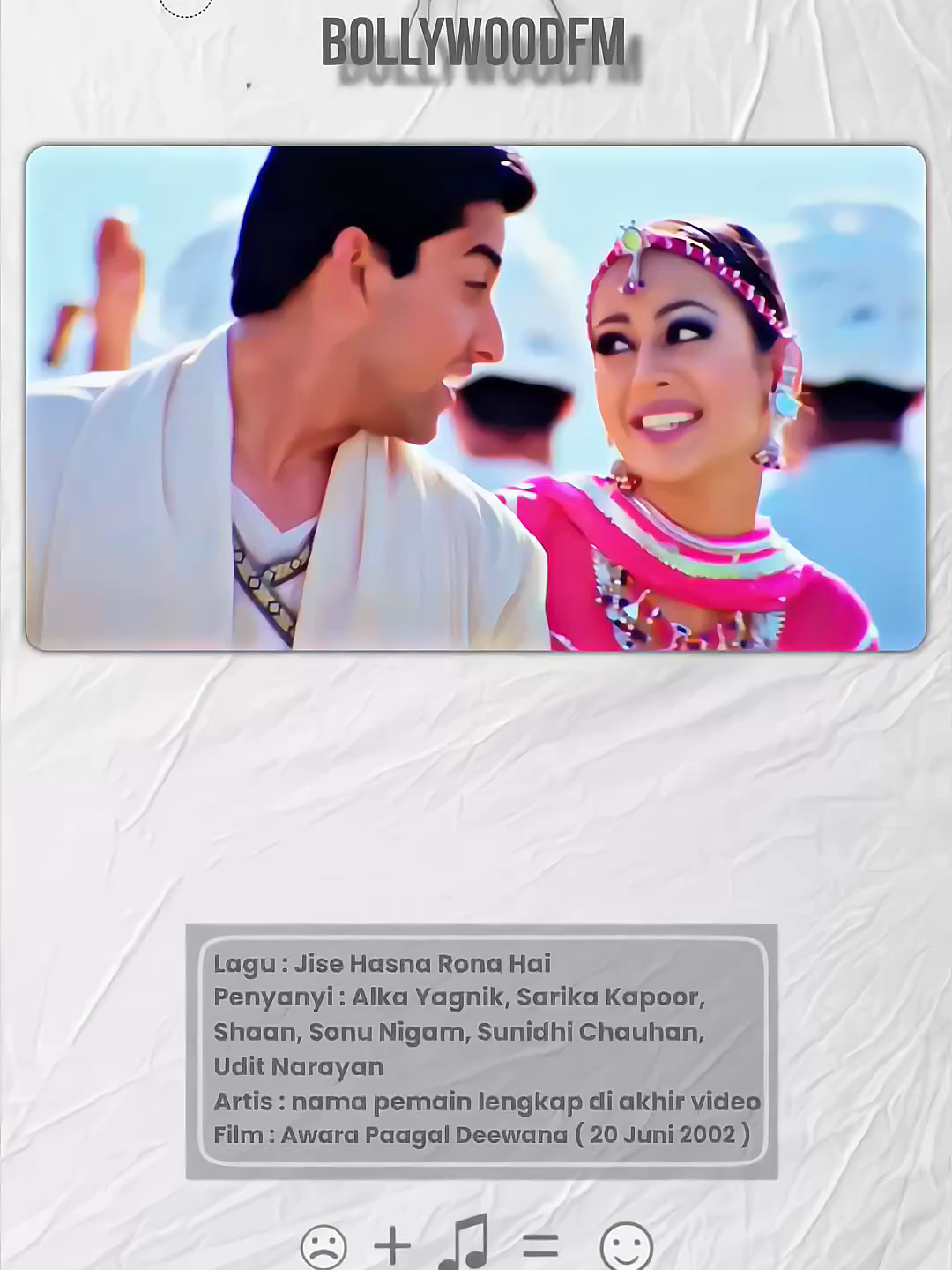 Kalo mau gila , jatuh cintalah 😂  #musicsendu #bollywoodfm #jisehasnaronahai #awarapagaldeewana😍😘 #awaarapagaldeewana #aftabshivdasani #akhsaykumar #sunilshetty #preetijhangiani #amritaarora #bollywood #bollywoodsong #bollywoodsongs #bollywooddance #bollywoodmovie #bollywoodmusic #fyp #fyppppppppppppppppppppppp #branda #trending #trendingvideo #pecintabollywood #bollywoodindonesia