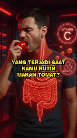 Pernah kepikiran apa yang terjadi kalau kamu rutin makan satu tomat setiap hari? 🍅✨ Dari hari pertama sampai minggu kedua, tubuhmu akan merasakan perubahan luar biasa—mulai dari energi, pencernaan, sampai kulit yang lebih sehat dan cerah. Satu langkah kecil, manfaatnya bisa terasa nyata.  #CerminRaga #TomatSehat #FuturistikSehat #RahasiaTubuh #EdukasiKesehatan