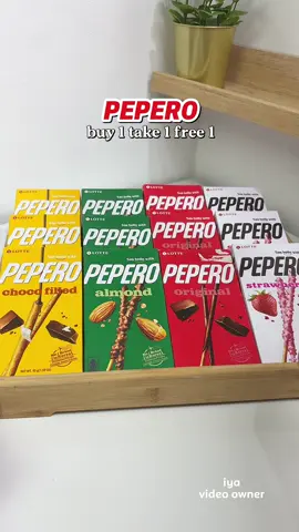 Buy 1 take 1 free 1 na! 😍 sarap nito mga mi 🥰 #pepero #peperosticks #peperobuy1take1free1 #peperochocolate 