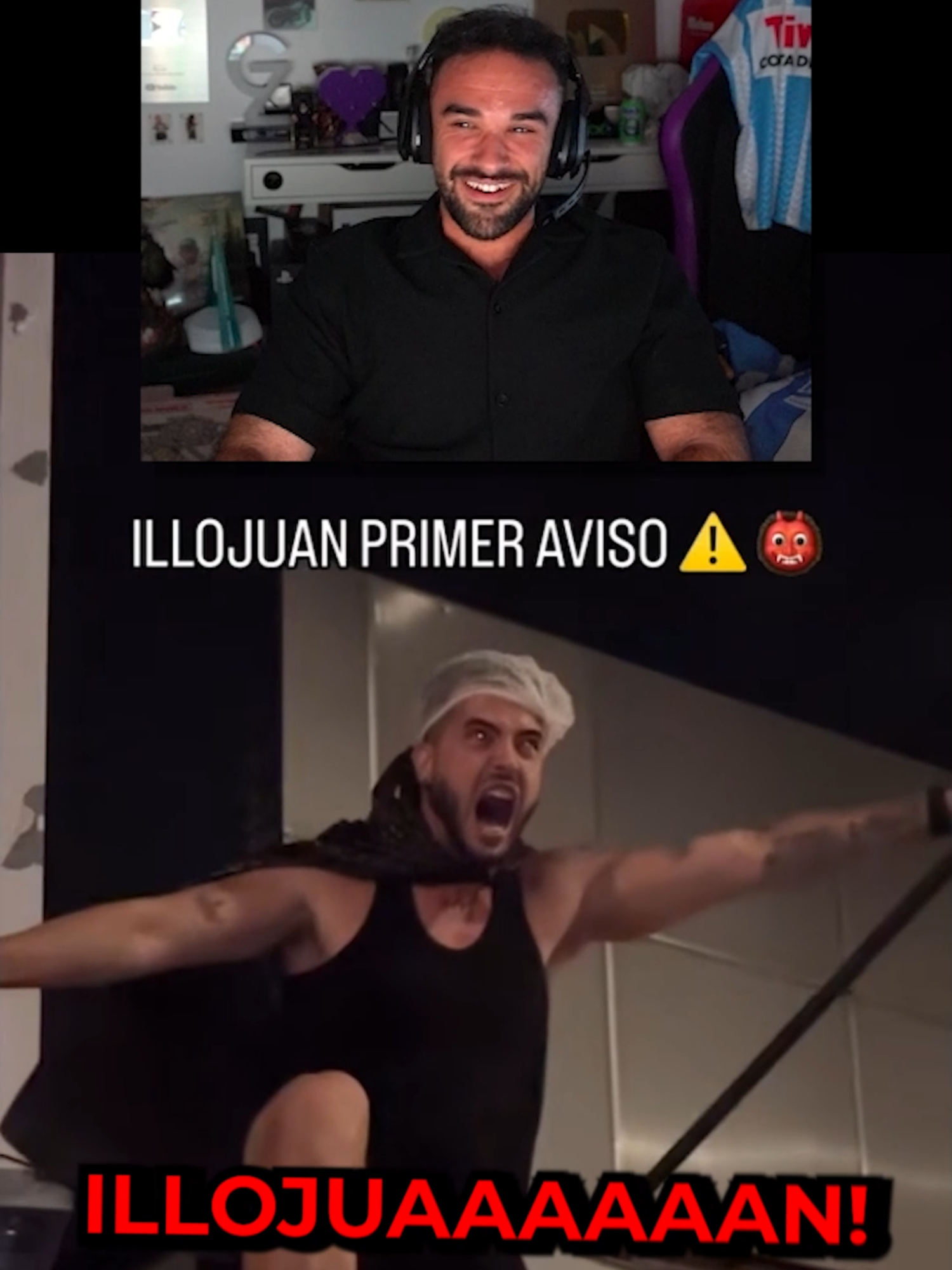 ILLOJUAN PRIMER AVISO!  . . . . . Créditos a @summerjtv_ por tremendo video xD #ILLOJUAN #SUBNAUTICA #ILLOJUANERS #TWITCH #SHORTS